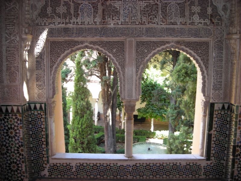 Beautiful Views in Alhambra Spain