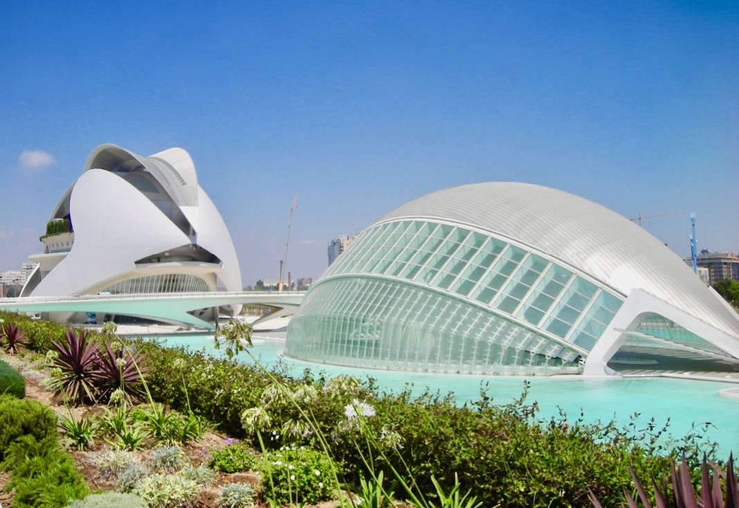 City of Arts and Sciences in Valencia Spain