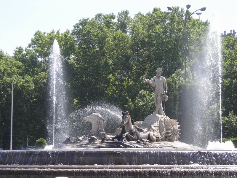 Fountain of Neptune Madrid
