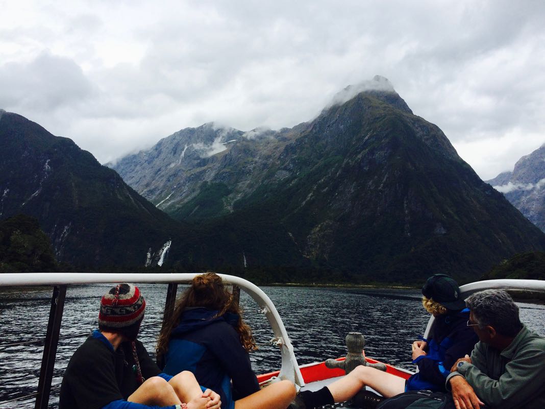 Milford Track Boat Ride