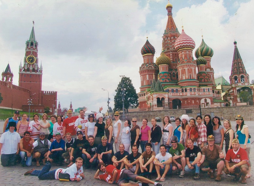 From Russia with Love Contiki Tour Group