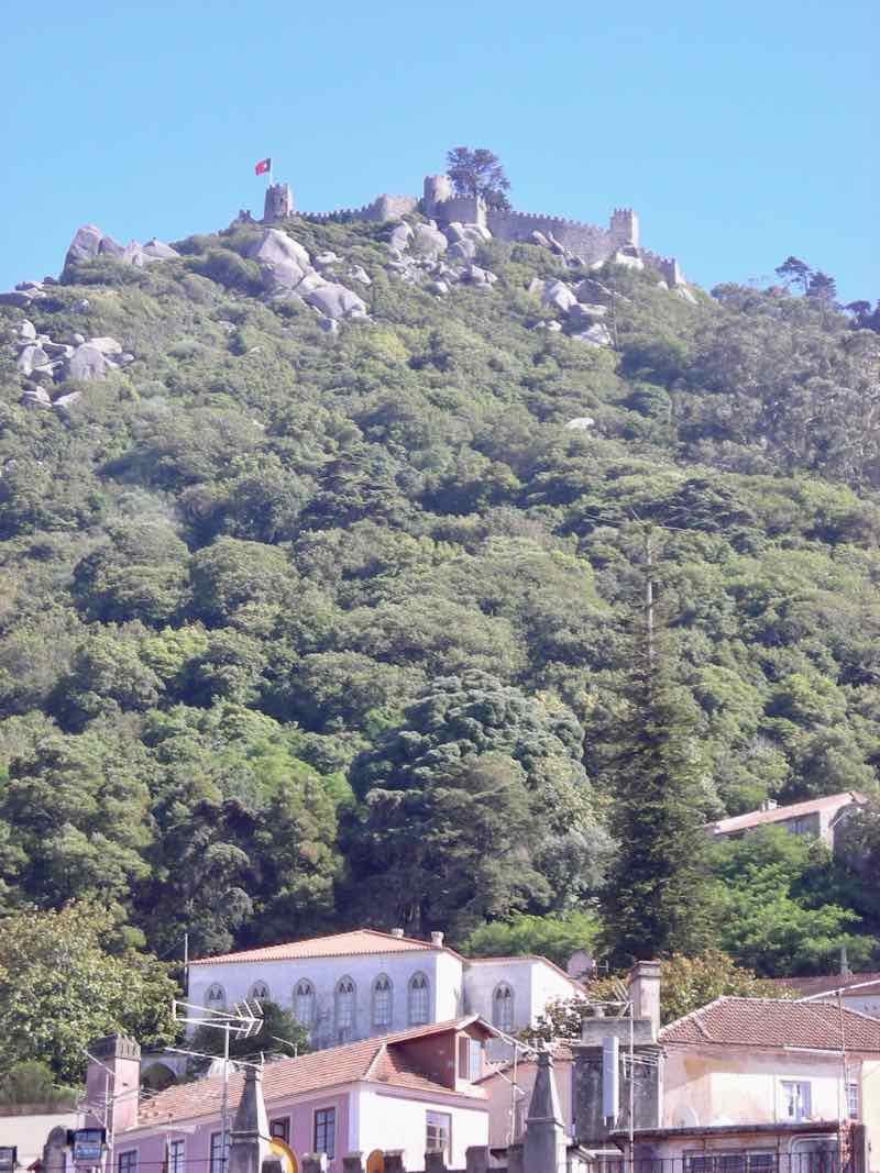 Views of Castle in Sintra Portugal