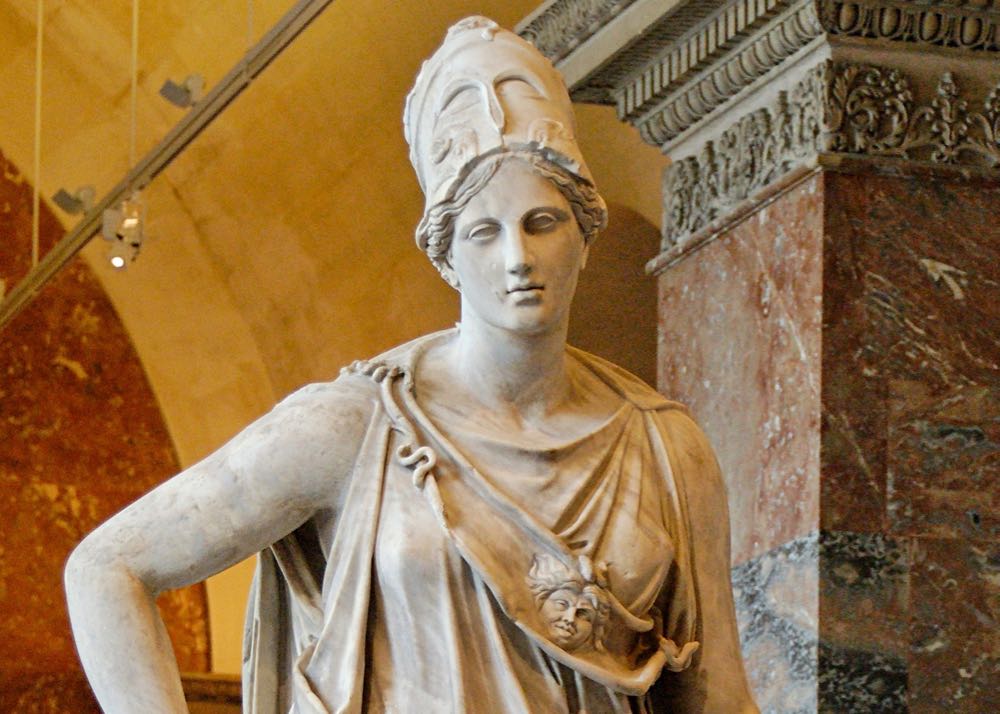 Athena Sculpture Louvre