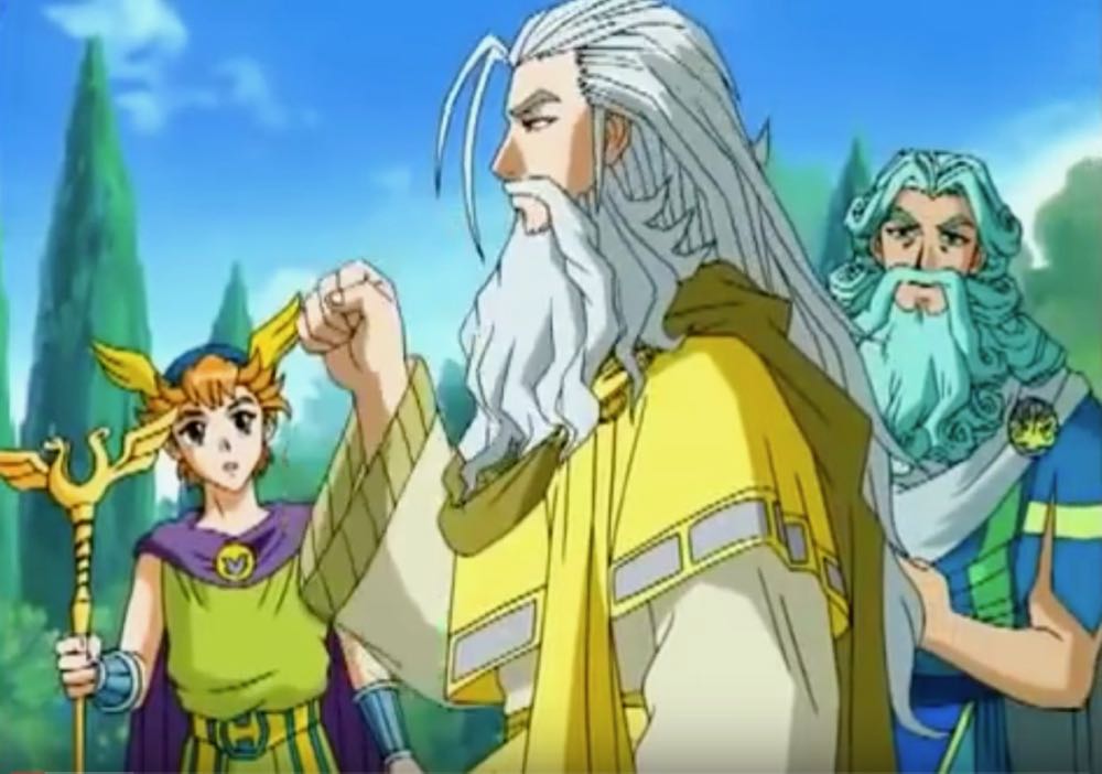 greek gods anime