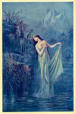 The Lady of the Lake from The Legends of King Arthur and His Knights