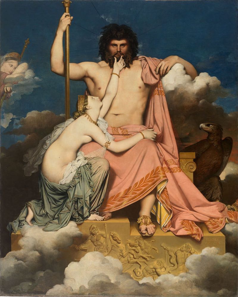 Greek God Painting