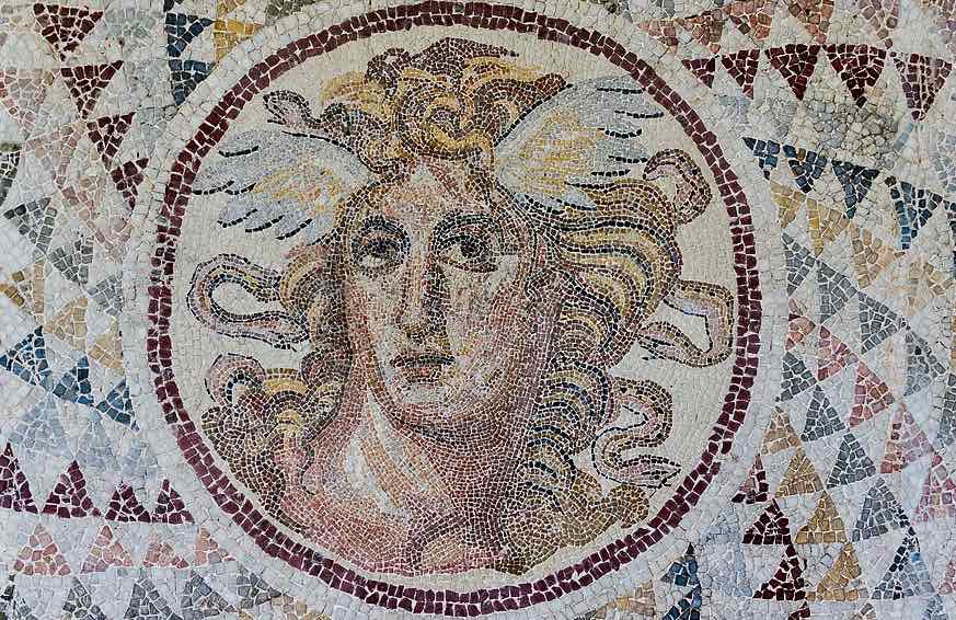 Mosaic of Medusa Gorgon