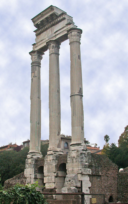 Greek Temple of Castor and Pollux