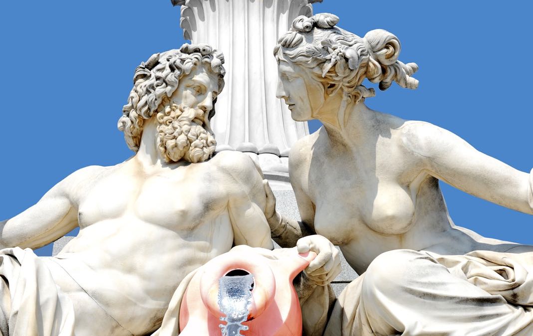 Greek Mythology Water Fountains Classical
