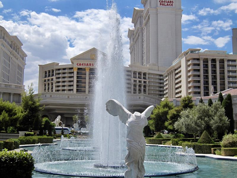 Greek Mythology Water Fountains Nike Las Vegas