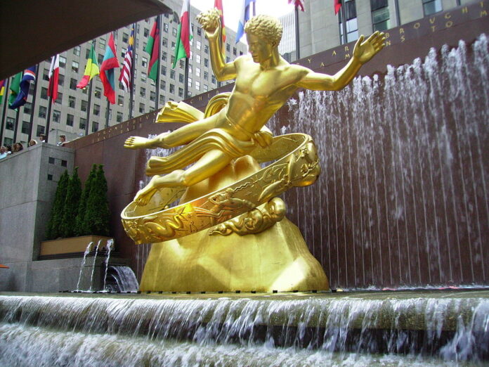 Greek Mythology Water Fountains Prometheus