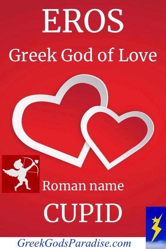 Eros Greek God of Love Roman Cupid