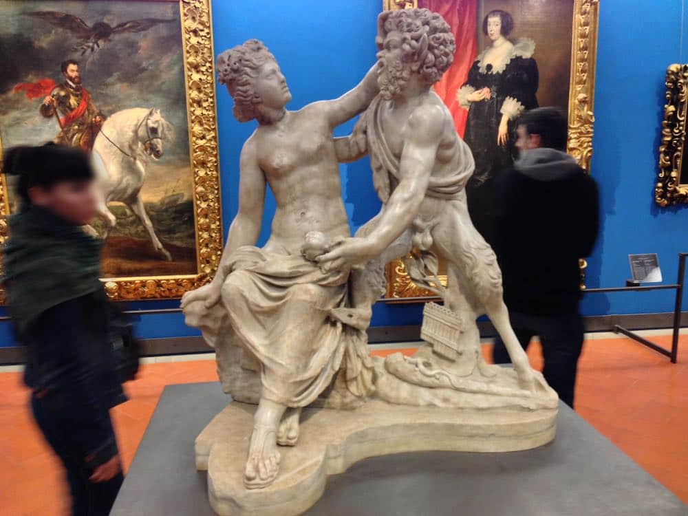 Pan Sculpture Uffizi Gallery