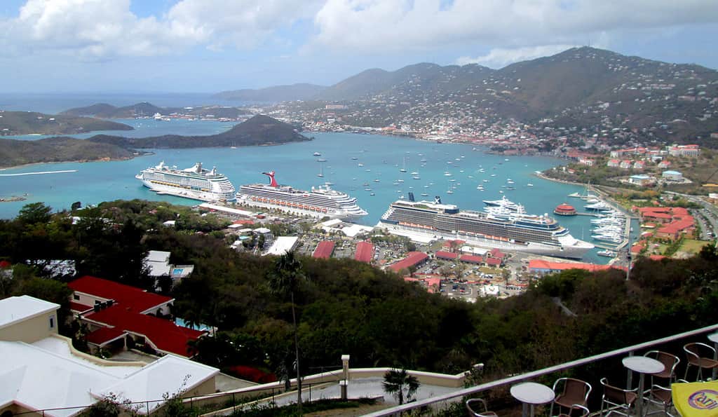 Best Views from Paradise Point St Thomas Caribbean