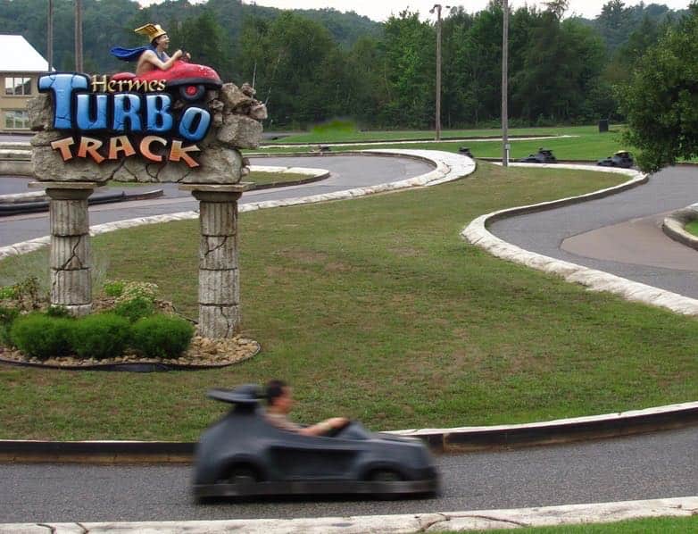 Hermes Turbo Track Mt Olympus Theme Park