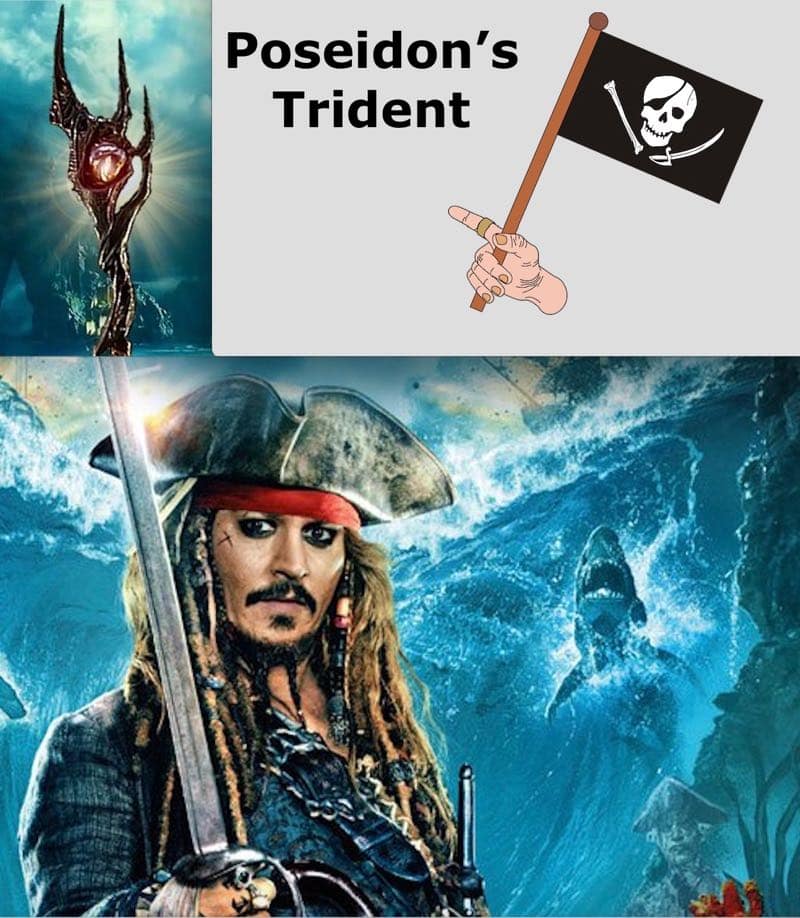 Poseidons Trident Pirates of the Caribbean