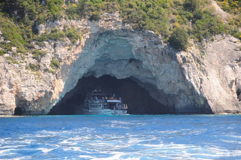 Top Cruise from Corfu Paxi Blue Caves