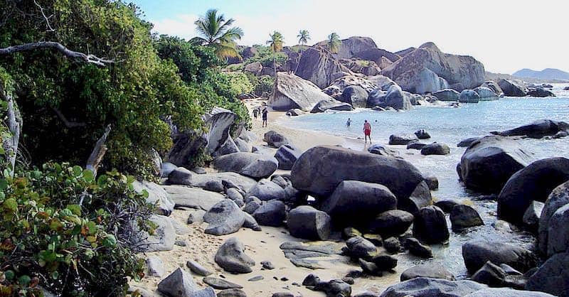 Virgin Gorda The Baths Best Beach Caribbean Islands