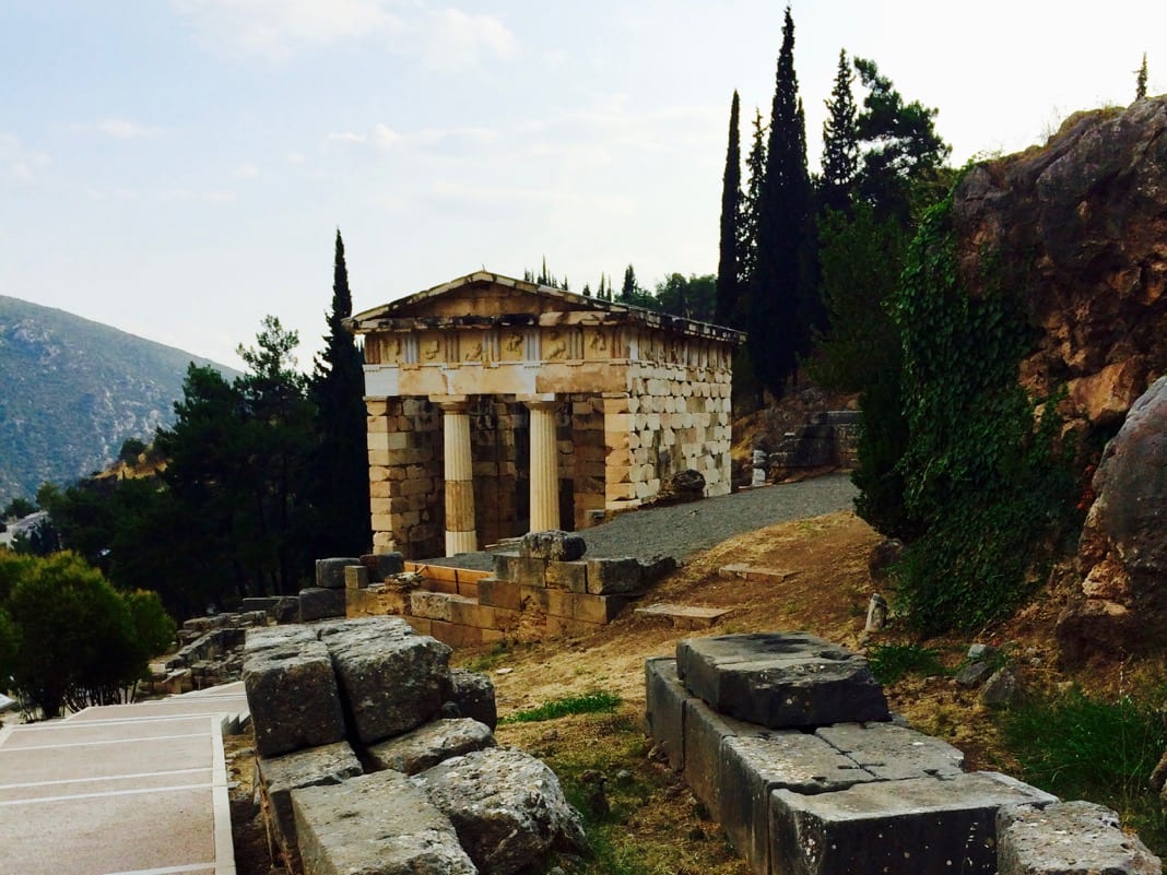The Athenian Treasury Delphi