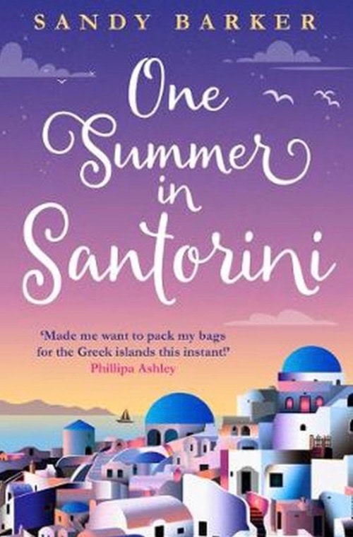 Romance books set in Greece One summer in Santorini