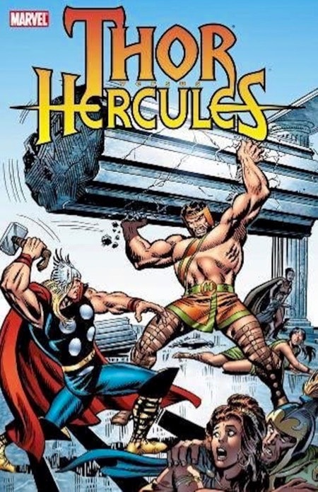 Thor versus Hercules Marvel Comic Cover