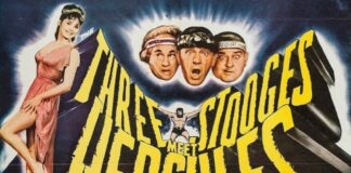 The Three Stooges Meet Hercules Movie Poster