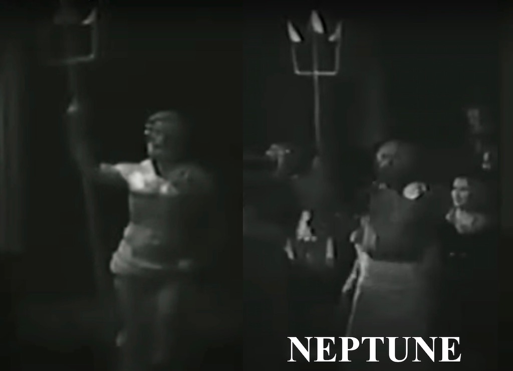 Robert Warwick as Neptune Night Life of the Gods