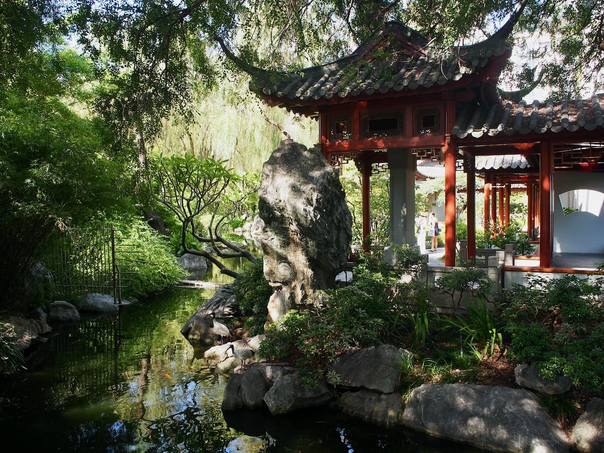 Chinese Garden of Friendship View from Outside