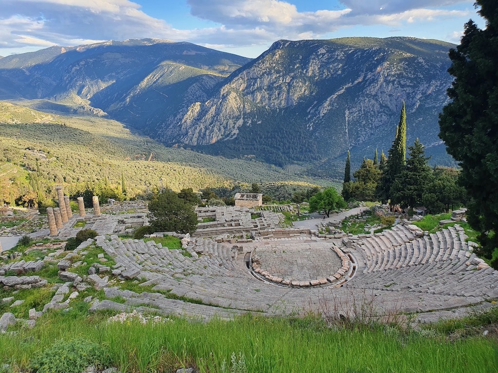 Ancient Theatre Delphi Greece