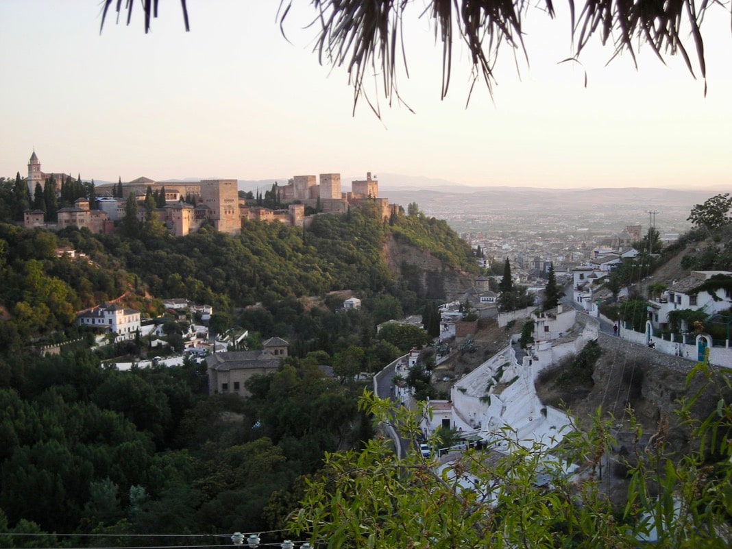 Alhambra Palace in Granada Spain