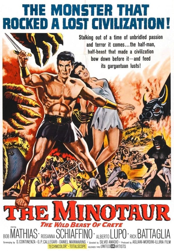 Greek Mythology Movies The Minotaur 1960