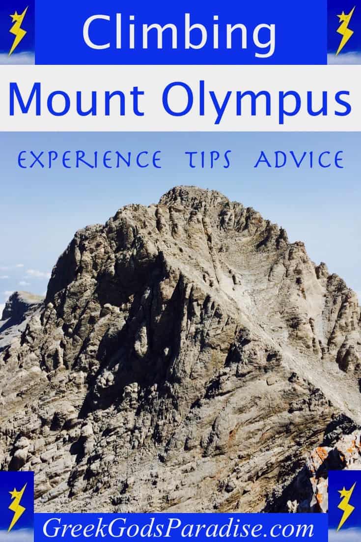 Climbing Mount Olympus in Greece