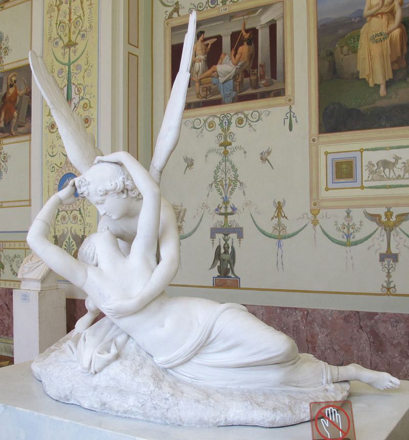 Cupid and Psyche Sculpture Hermitage