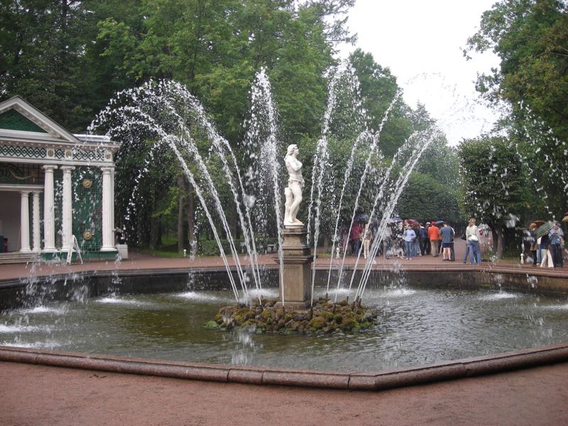 Fountain in Palace St Petersburg