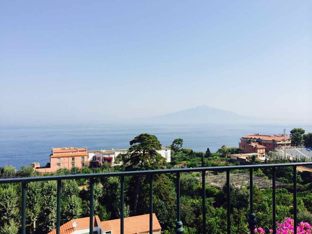 Mount Vesuvius Views from Sorrento