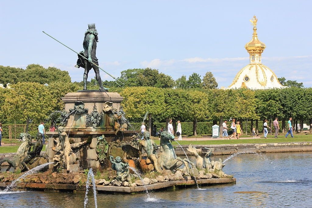 Neptune Fountain Russia