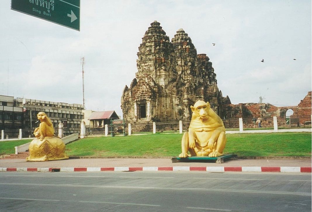 Thailand Lopburi Monkey Statues