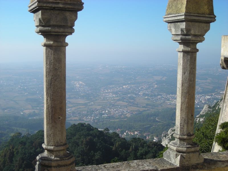 Views from Pena National Palace Sintra