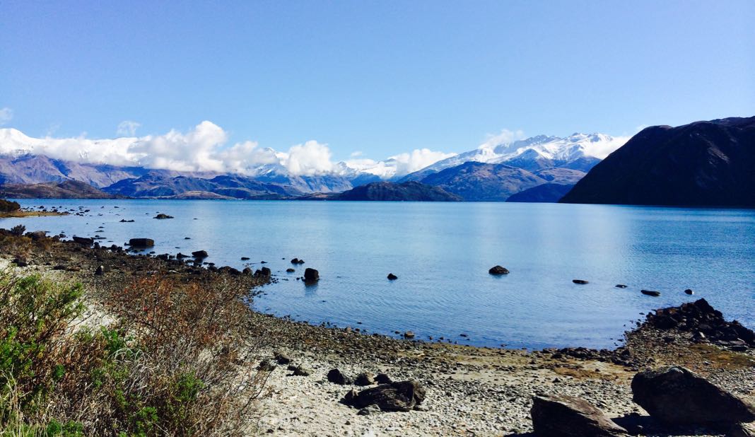 Walking around Wanaka New Zealand