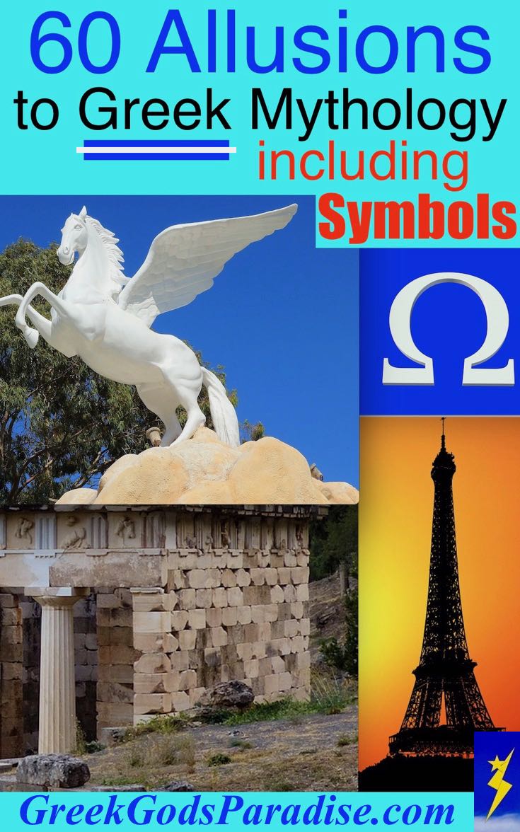 60 Allusions to Greek Mythology and Symbols