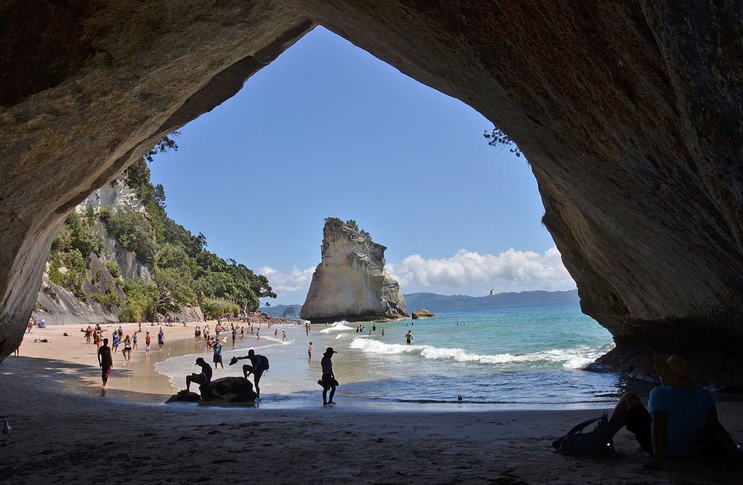 Best Beach in New Zealand Cathedral Cove