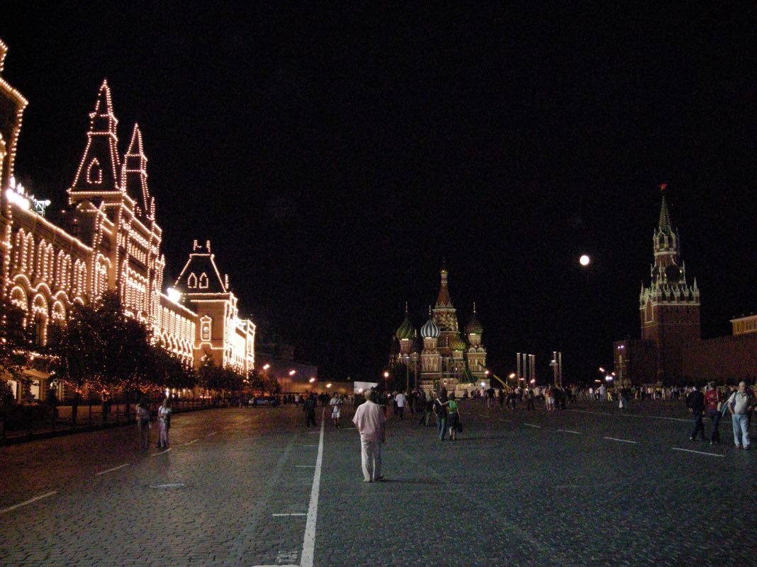 God of War in Moscow Red Square