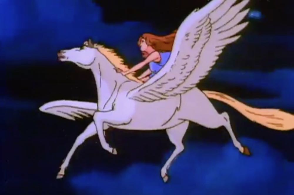 Pegasus Cartoon