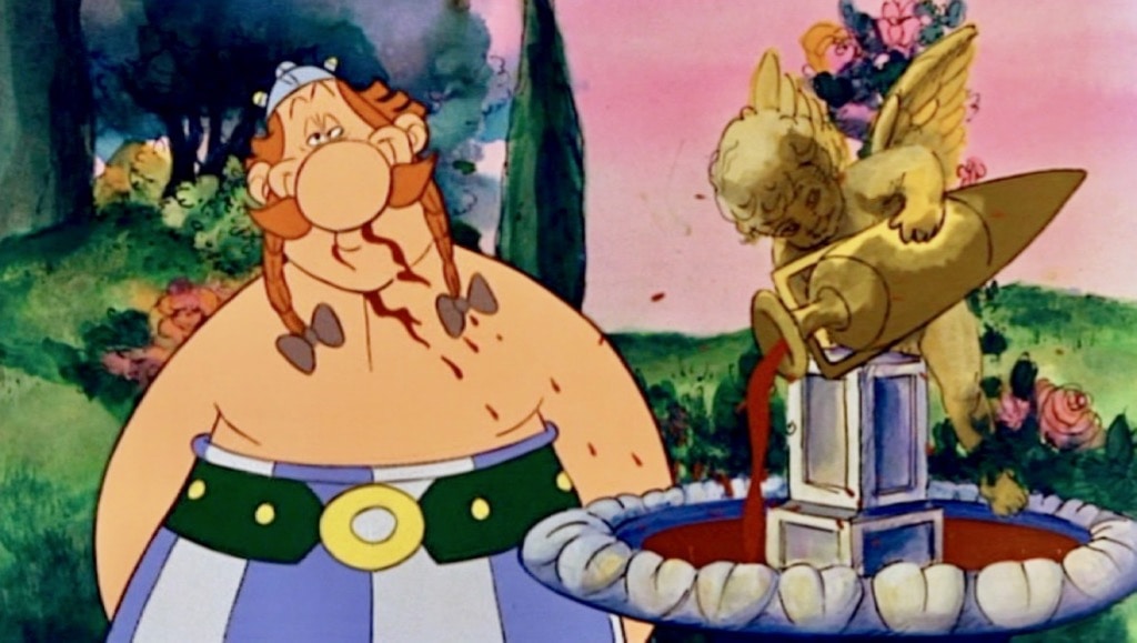Greek Myth Cartoon The Twelve Tasks of Asterix