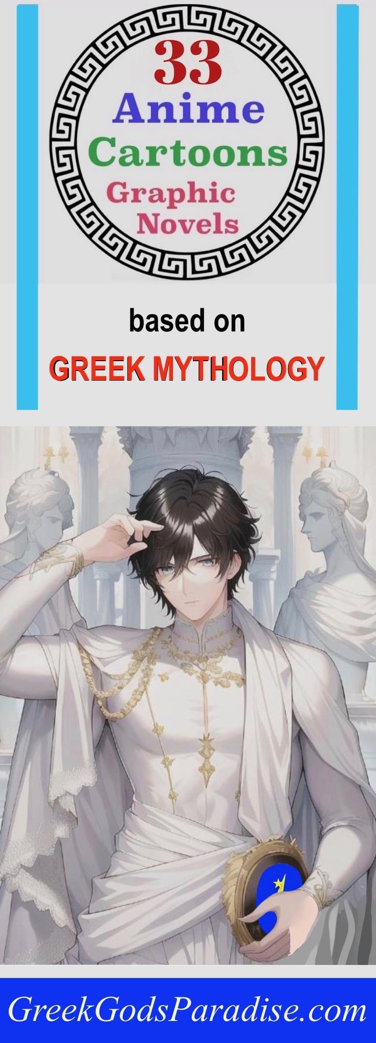Greek Mythology Anime Cartoons and Graphic Novels