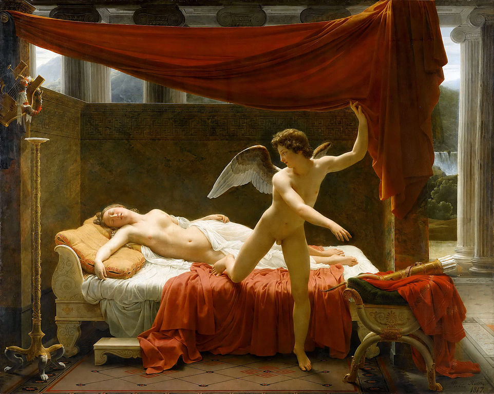 Best Greek Mythology Paintings Cupid and Psyche