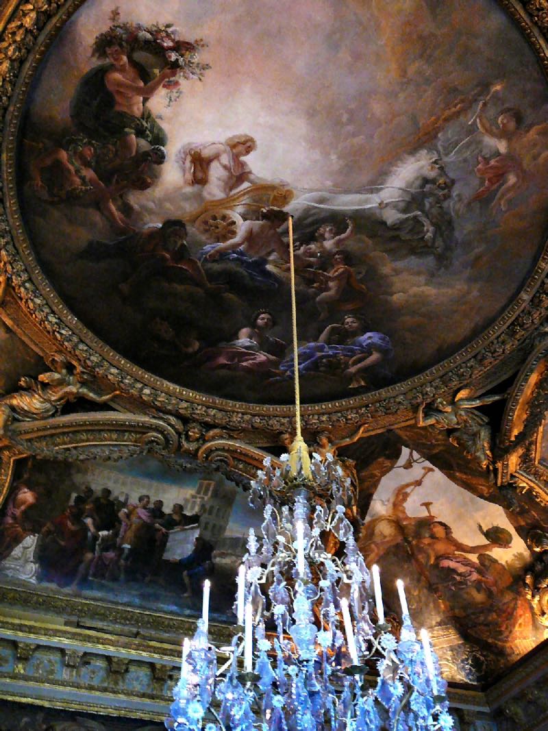 Plafond Salon d'Apollon Versailles