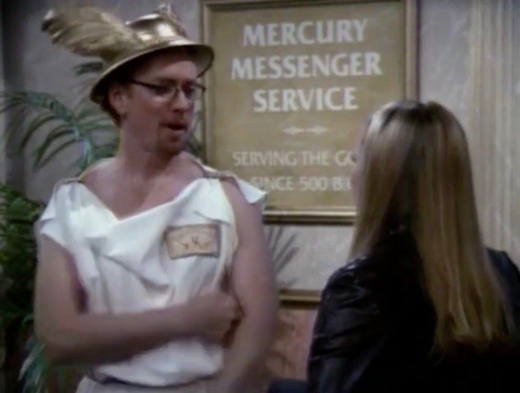 Sabrina the Teenage Witch with Mercury Hermes Thin Ice episode