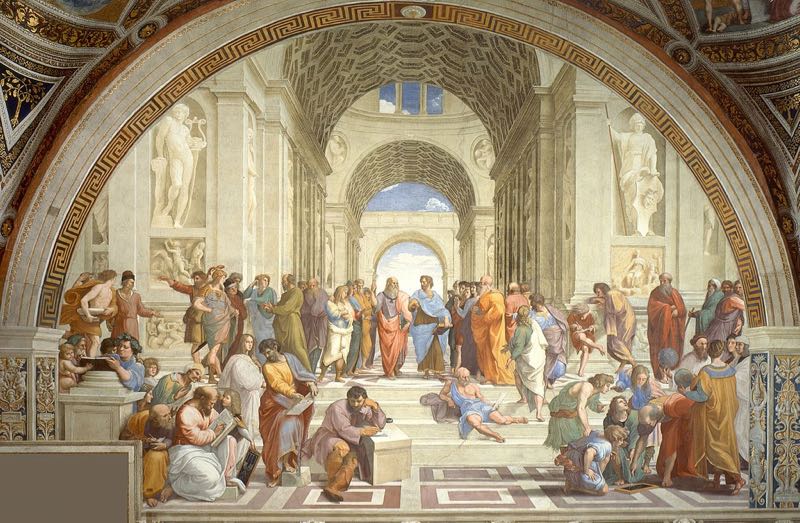 School of Athens Painting Vatican Museum