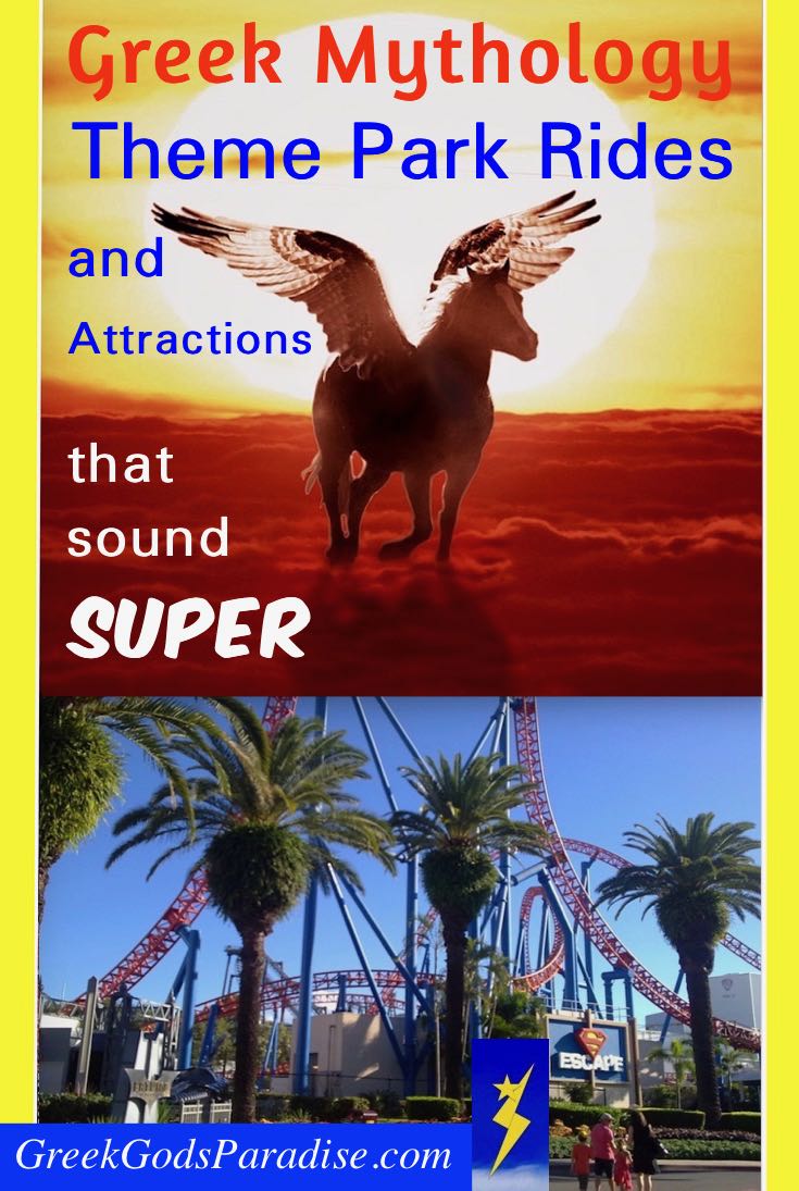 Theme Park Rides Greek Mythology Awesome